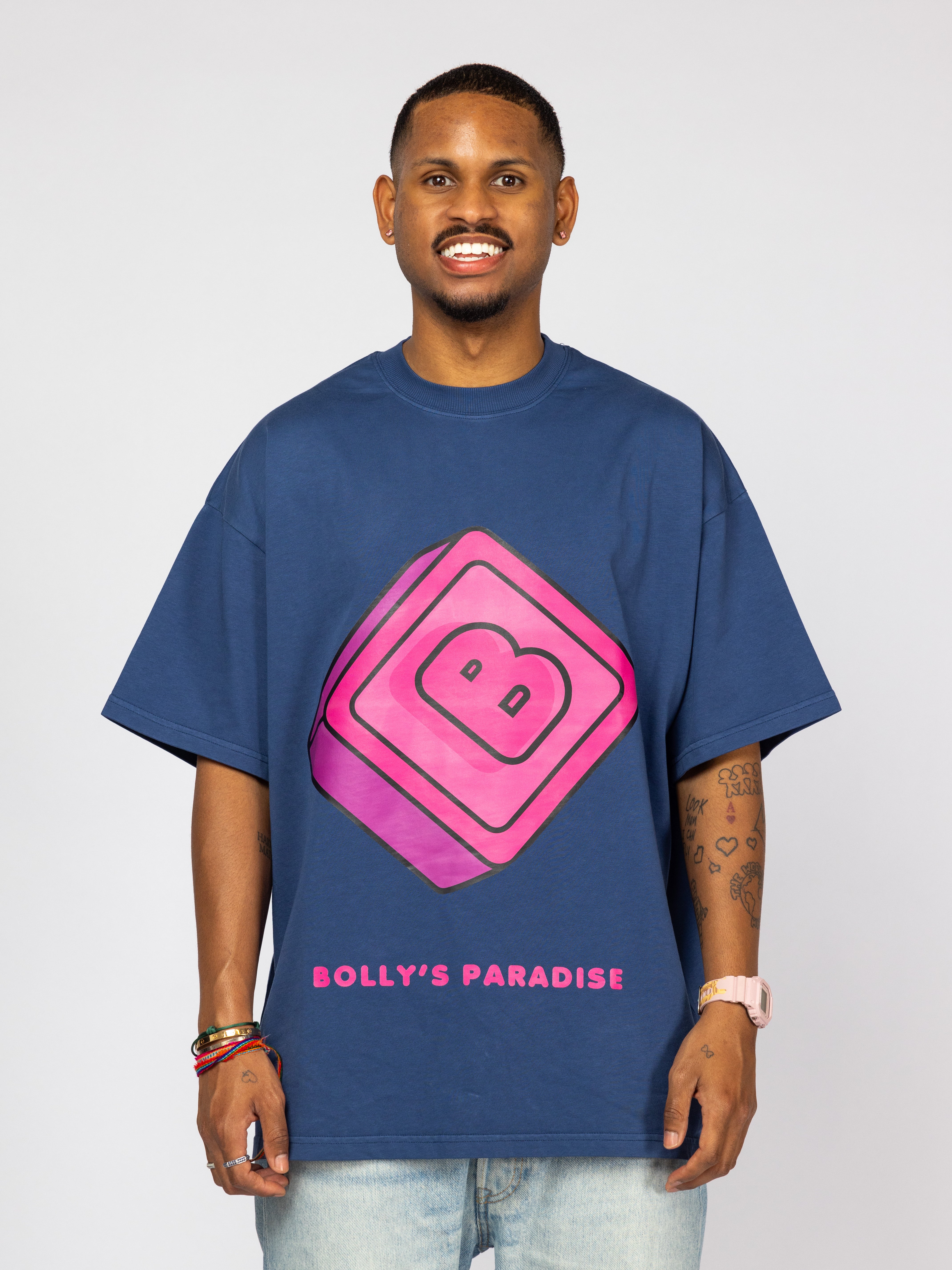 BIG BLOCK T-SHIRT – Bolly's Paradise